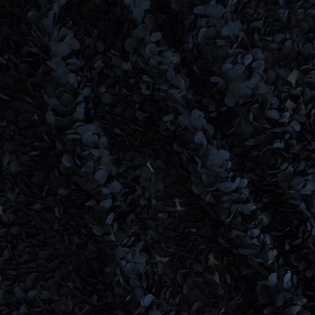 Petalos bordados 3d navy